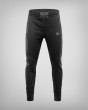 Sport pants in BLACK with WHITE Edging