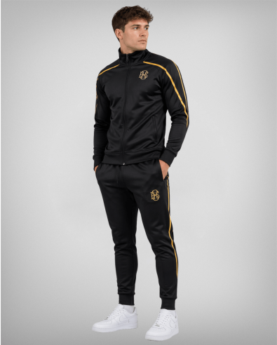 Черен спортен екип H8S с ленти