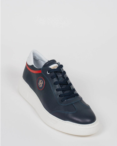 Zapatillas deportivas modelo 242152 en azul oscuro