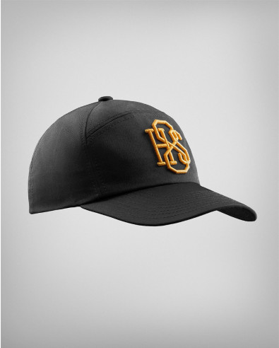 GORRO NEGRA H8S CON BORDADO 3D