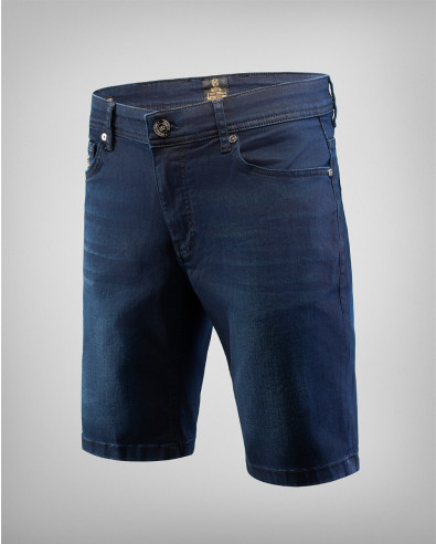 Bermudas vaqueras H8S azul oscuro