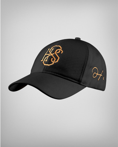 Gorra con visera H8S en NEGRO