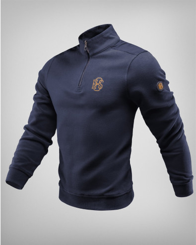 Blusa de hombre en azul oscuro