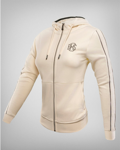 Дамски суитшърт в екрю