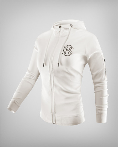 Sudadera de mujer modelo 241534 en blanco