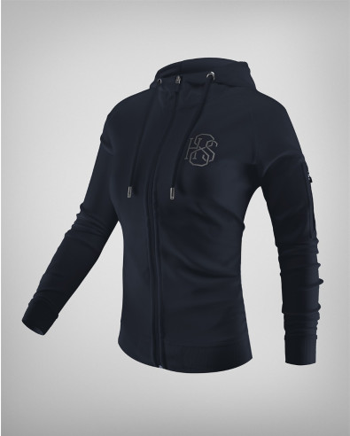 Sudadera de mujer modelo 241534 en azul oscuro