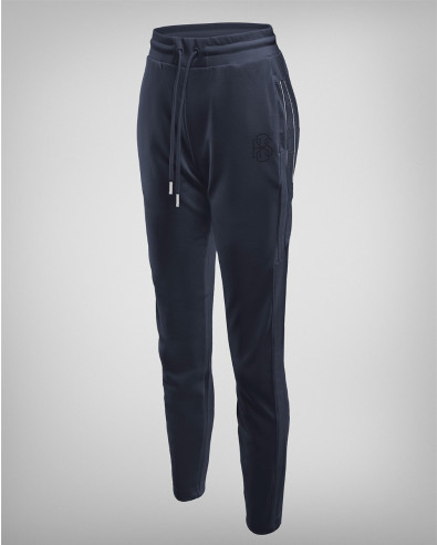 Women's sports pants in dark blue