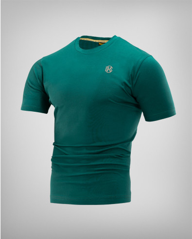 Зелена тениска със златно лого