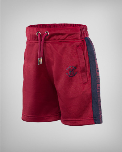 Bermudas para niños modelo 241557 en burdeos