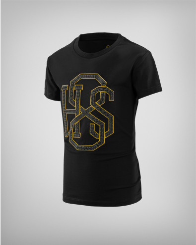 Camiseta negra para niños modelo 241743