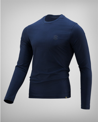 Blusa de hombre 241600 en azul oscuro