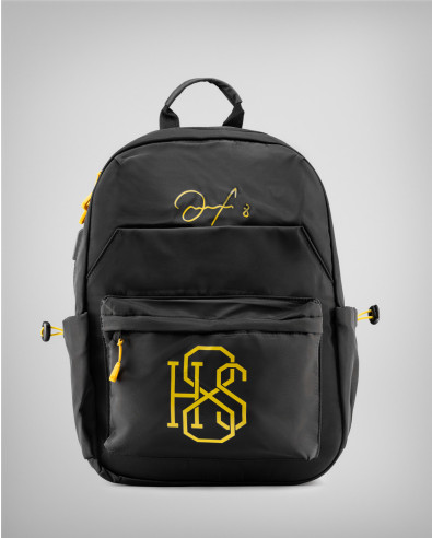 ЧЕРНА раница с контрастно H8S лого