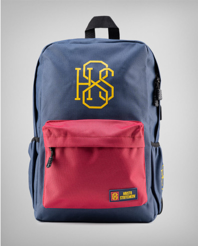 Раница H8S В ТЪМНОСИНьО И БОРДО