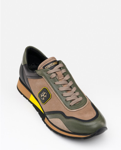 Zapatillas deportivas de nobuk modelo 242158