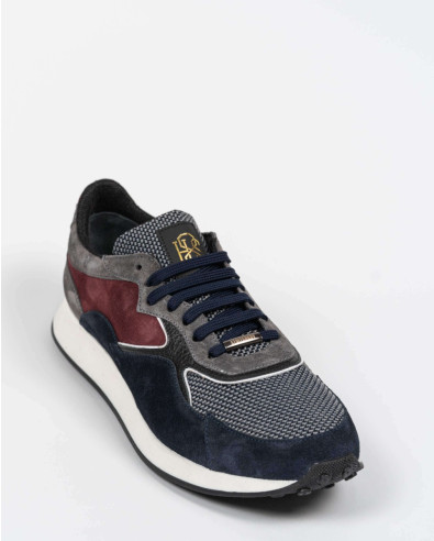 ZAPATILLA DEPORTIVA TRICOLOR DE NABUC