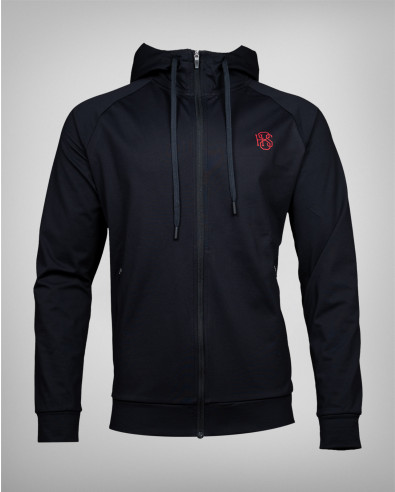 MOTIVE 8 Men's Sweatshirt with Hood in Black