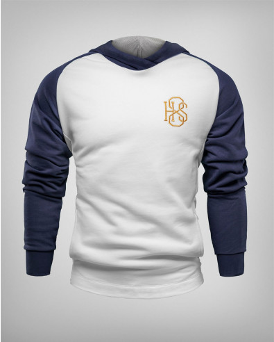 H8S two-colour sweatshirt