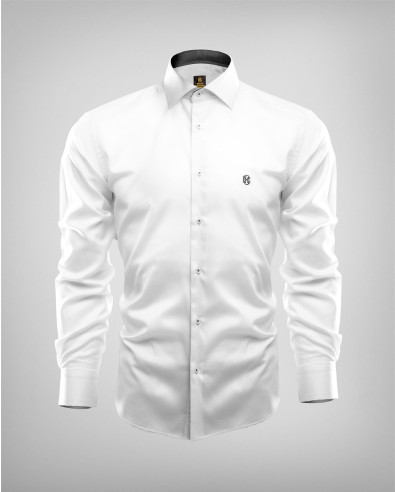 Classic Shirt Regular Fit in White