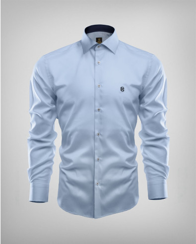 Classic Shirt Regular Fit in Light blue