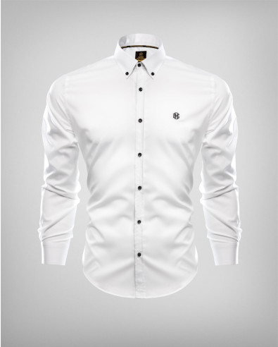 Slim Fit Shirt H8S in White