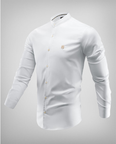 Модел 244925 Бяла риза Slim Fit