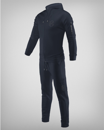 Men's track suit model 241534-31 in dark blue