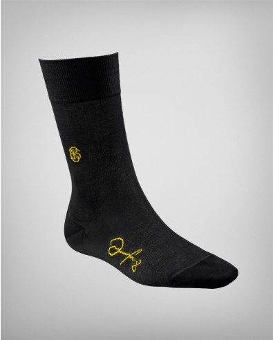 Чорапи от 100% мерсеризиран памук, Черен