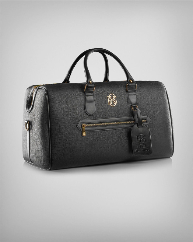 Луксозна пътна чанта в черно