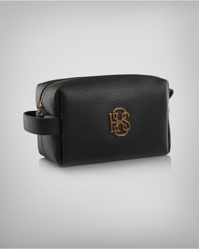 Luxury leather case in Black