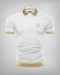 WHITE POLO T-SHIRT WITH CONTRASTING BANDS