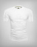Бяла тениска с ефектно H8S лого