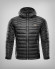 Winter jacket in Black with high-tech thermal protection