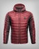 Winter jacket in Bordeaux with high-tech thermal protection