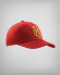 Червена шапка H8S с 3D бродерия