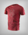 Бордо тениска с контрастно H8S лого