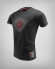 Modelo 241715 Camiseta negra de hombre con escudo y logotipo
