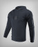 Men's hoodie sweatshirt, model 241529 in dark blue