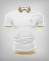 CAMISETA BLANCA CON CUELLO EN CONTRASTE 