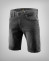 Bermudas vaqueras negras H8S
