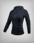 Sudadera con capucha para mujer, modelo 241529 en azul oscuro