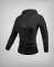 Sudadera con capucha para mujer, modelo 241529 en negro