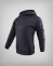 Sudadera con capucha para niños, modelo 241529 en azul oscuro