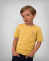 Children's gold T-shirt with logo