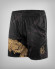 Bermudas deportivas H8S en negro y dorado