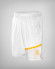 Pantalones cortos deportivos en blanco
