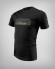 Black t-shirt with gold print