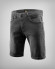 Bermudas vaqueras negras H8S