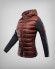 Chaqueta deportiva en burdeos modelo 231331W