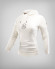 Sudadera con capucha para mujer, modelo 241529 en blanco