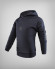 Sudadera con capucha para niños, modelo 241529 en azul oscuro